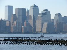 NYC Skyline Royalty Free Stock Photos NYC Skyline Royalty Free Stock Photos