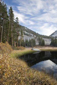 Scenic Mountain Lake,High Sierra Lake Royalty Free Stock Photos Scenic Mountain Lake,High Sierra Lake Royalty Free Stock Photos