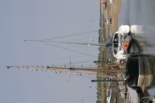Tall Boats At Low Tide Stock Photos Tall Boats At Low Tide Stock Photos
