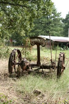 Old Farm Machine Stock Photo Old Farm Machine Stock Photo