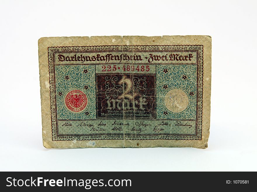 Old Currency Bill