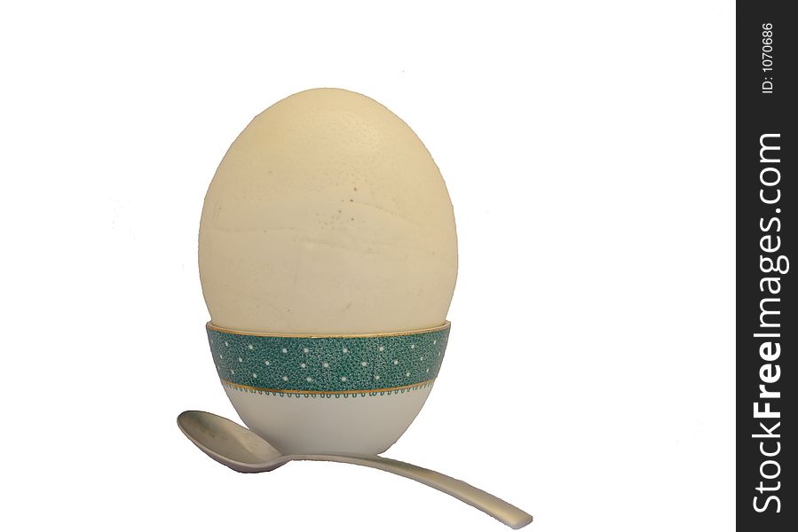 An Ostridge Egg makes for one Big Breakfast