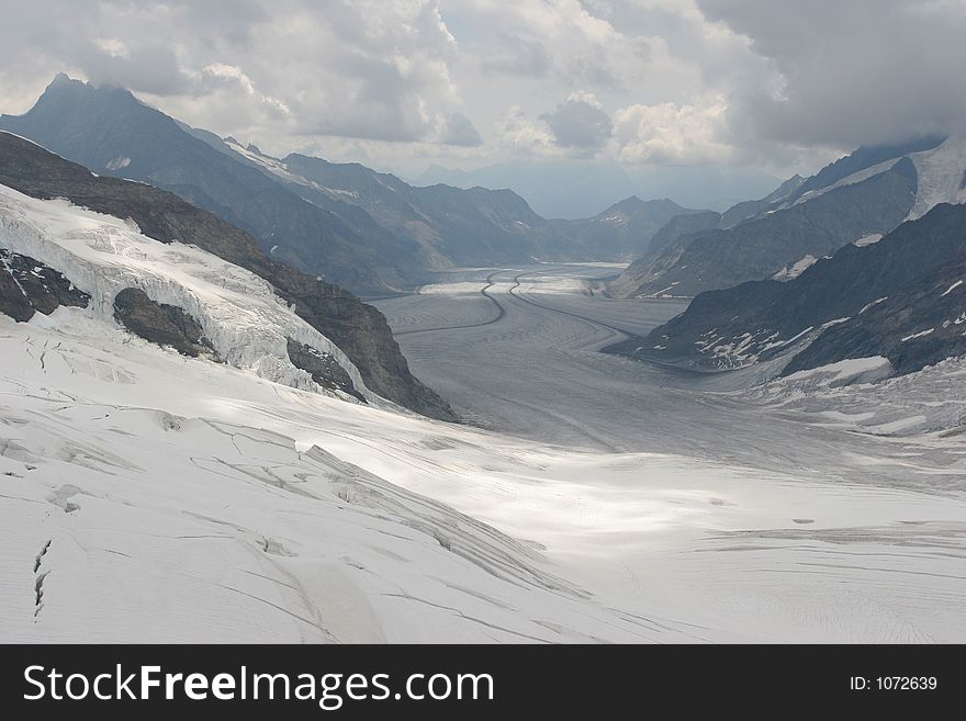 Biggest Glacier of the Alps