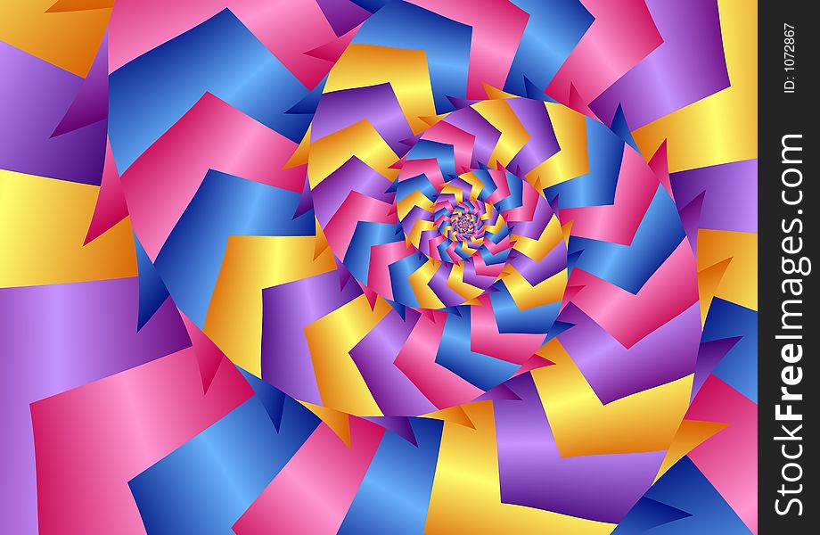 Fractal image with pastel colors. Fractal image with pastel colors.