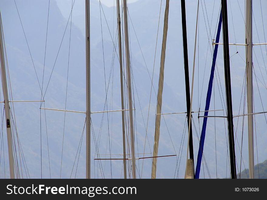 Regata in kotor bay, in montenegro. Regata in kotor bay, in montenegro