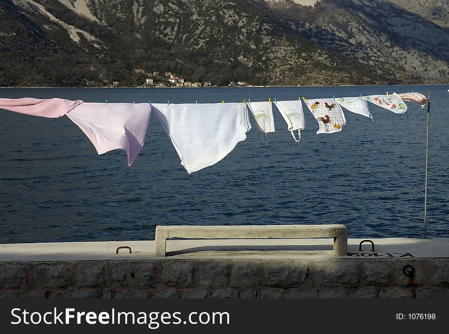 Detail from the sea of montenegro. Detail from the sea of montenegro