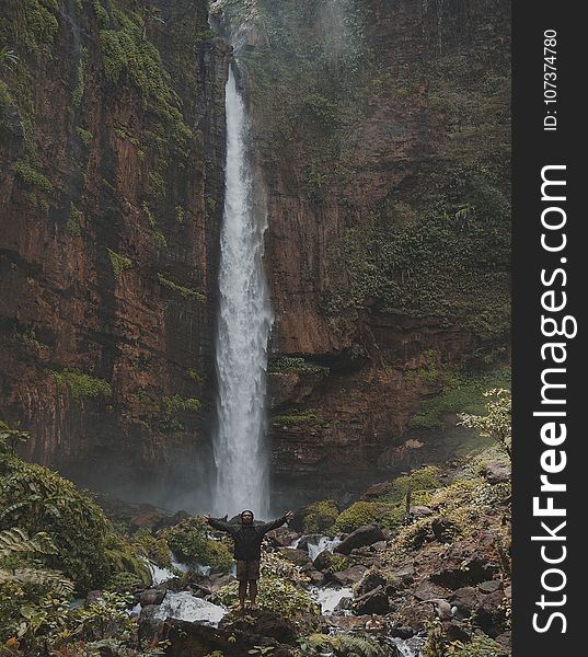 Waterfall, Nature, Body Of Water, Nature Reserve