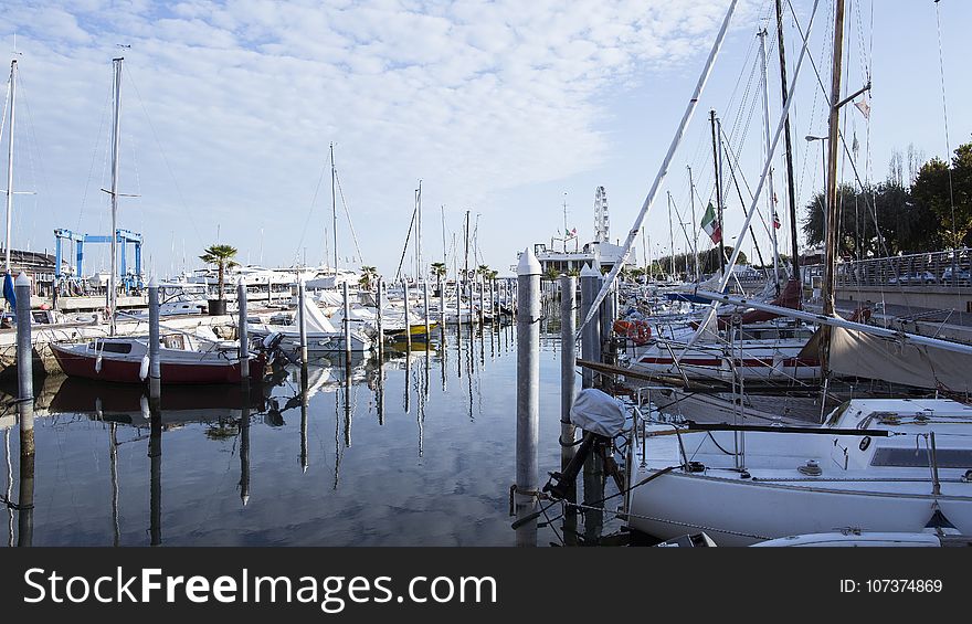 Marina, Harbor, Waterway, Dock