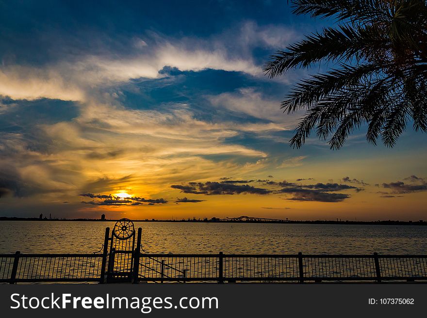 Sky, Horizon, Sunset, Sea