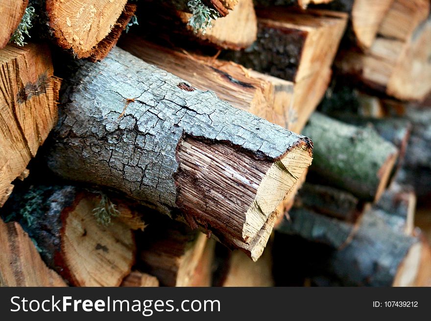 Wood, Trunk, Lumber