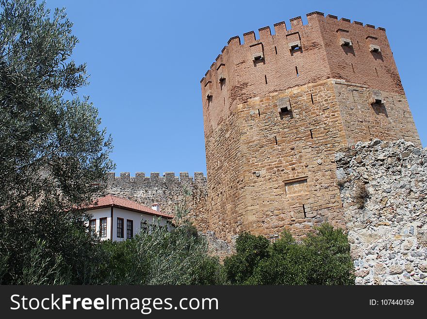 Historic Site, Medieval Architecture, Castle, Sky