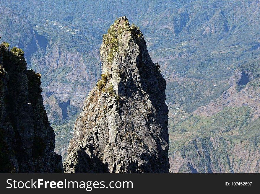 Rock, Mountainous Landforms, Mountain, Ridge