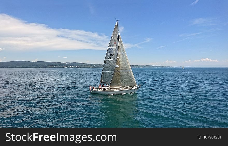 Sail, Sailboat, Water Transportation, Sailing