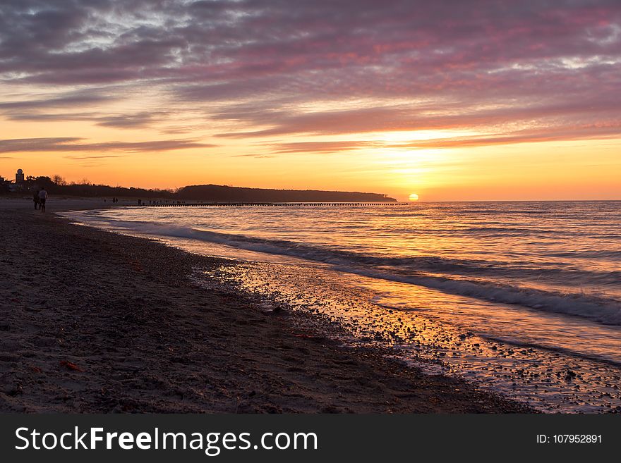 Sky, Horizon, Sea, Sunset