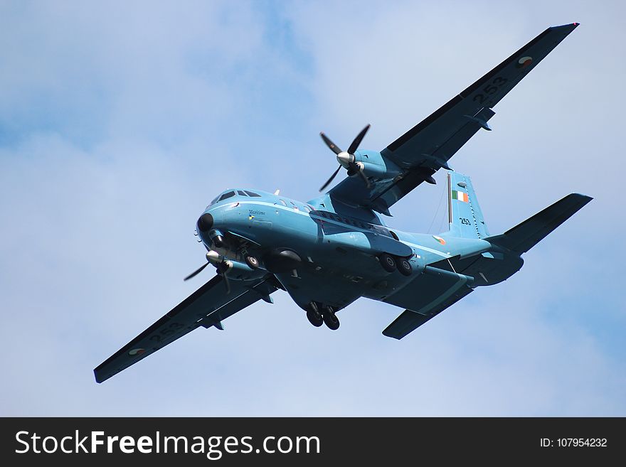 Airplane, Aircraft, Military Aircraft, Propeller