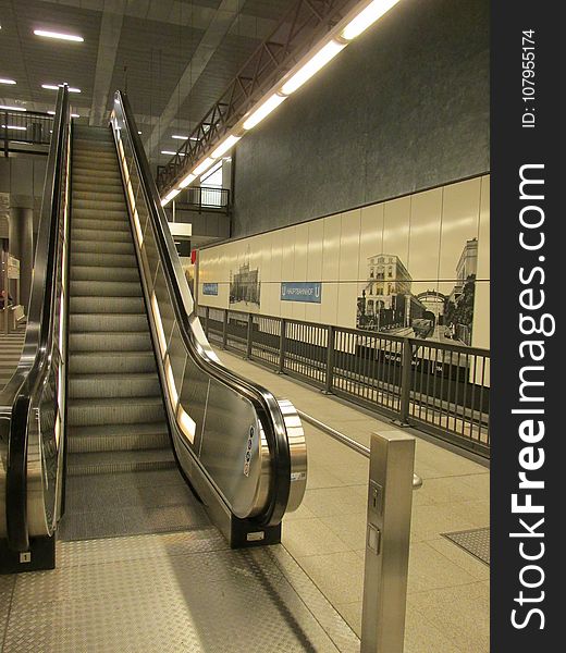 Escalator, Public Transport, Metro Station, Rapid Transit