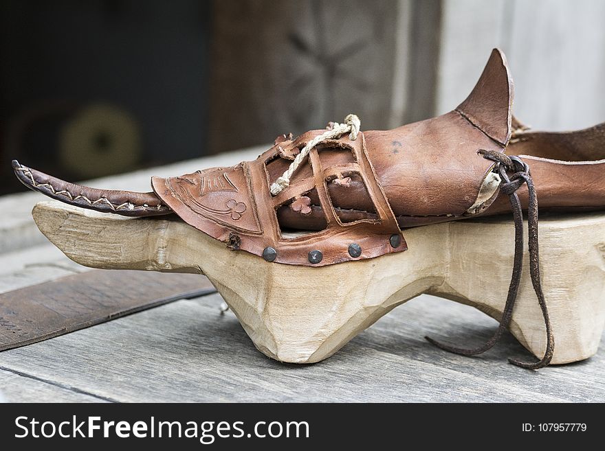 Footwear, Shoe, Outdoor Shoe, Wood