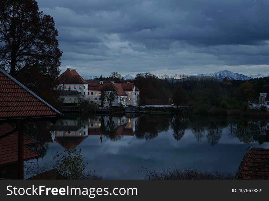 Reflection, Sky, Cloud, Water