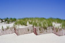 Dune Fence Zig Zag Royalty Free Stock Photos Dune Fence Zig Zag Royalty Free Stock Photos