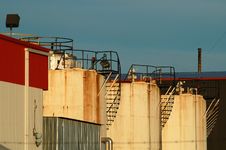 Oil Tanks In Montreal 7 Royalty Free Stock Photography Oil Tanks In Montreal 7 Royalty Free Stock Photography