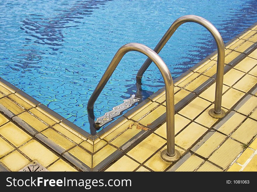 Swimming pool stairs