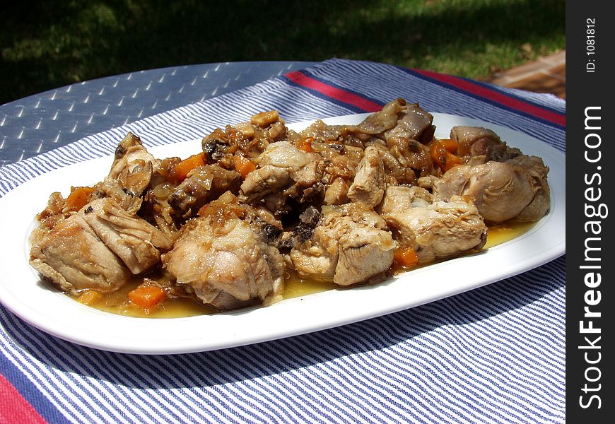 Spanish chicken