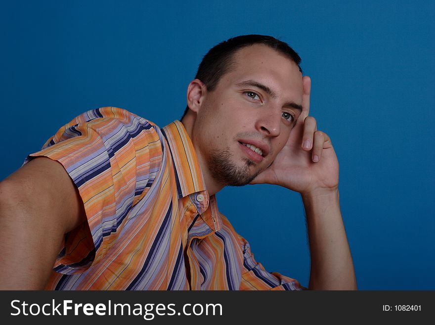 Stock photo of a young man. Stock photo of a young man