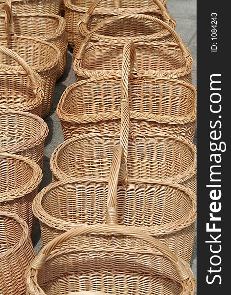 Wicker baskets