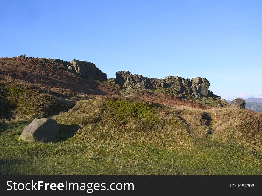 Cow and Calf Rocks, Ilkley Moor, West Yorkshire