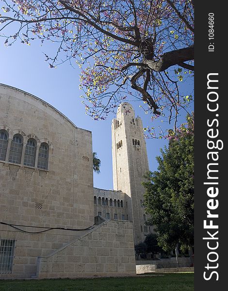 Historic YMCA building Jerusalem. Historic YMCA building Jerusalem