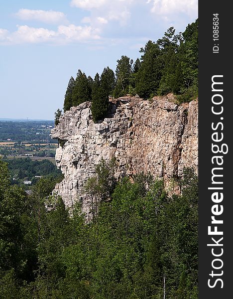 Cliff at Kelso Conservation Area