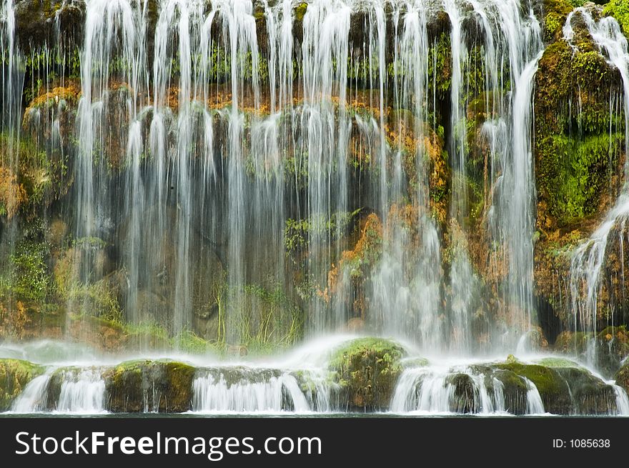 Waterfall At Caserta Royal Palace, Italy