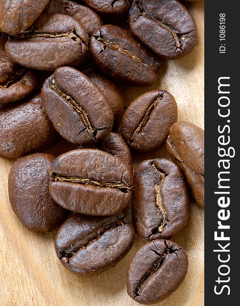 Perfect grains of magnificent invigorating coffee. Perfect grains of magnificent invigorating coffee