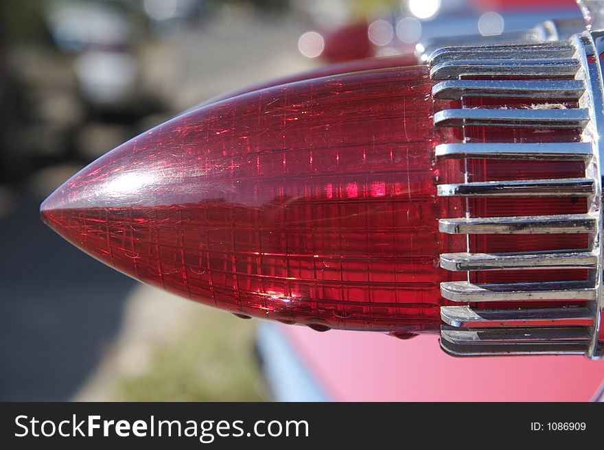 Back light of a cadillac