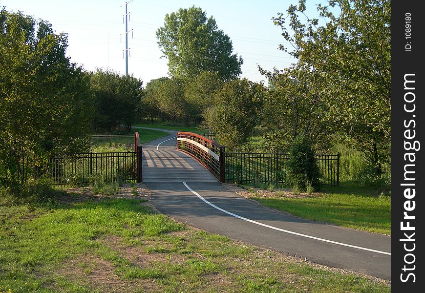 Path To Foot Bridge