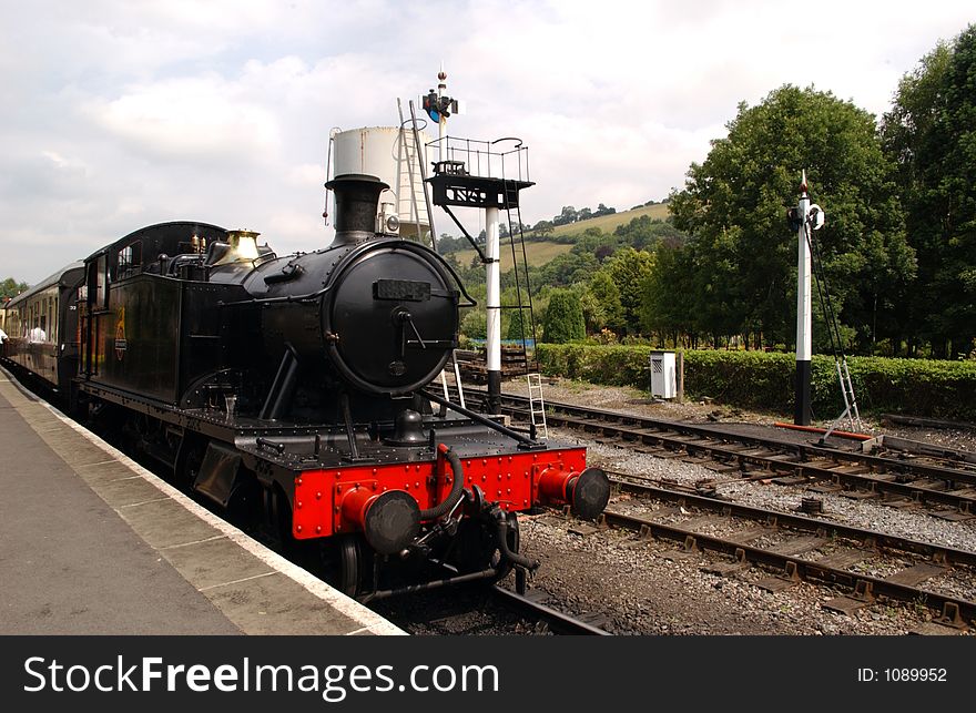 A Steam train