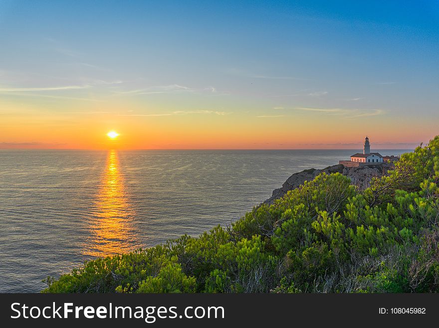 Horizon, Sky, Sea, Coast