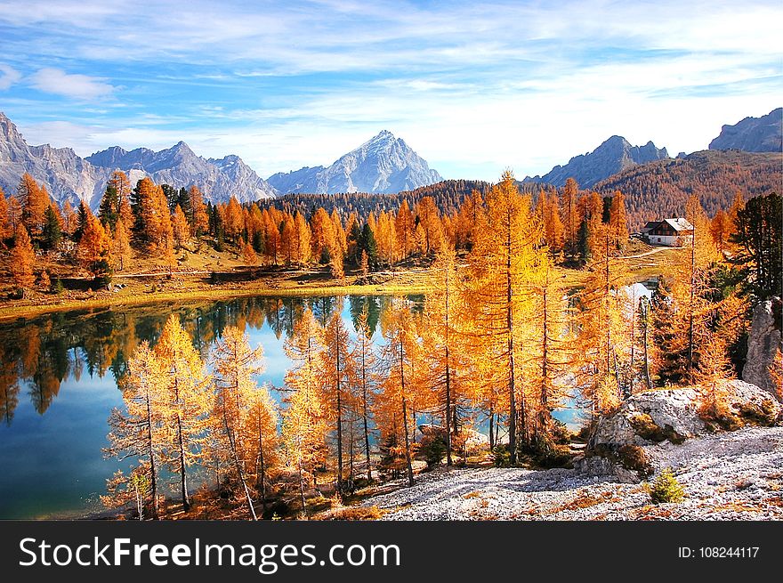 Reflection, Nature, Wilderness, Mountain