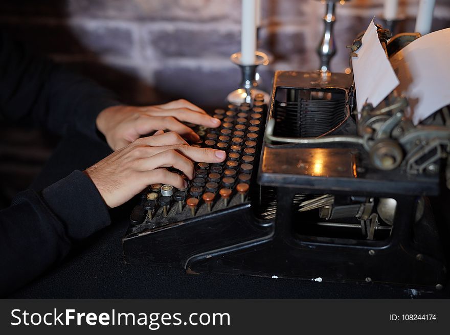 Typewriter, Office Equipment