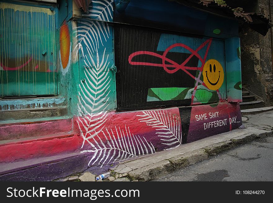 Graffiti, Street Art, Art, Mural