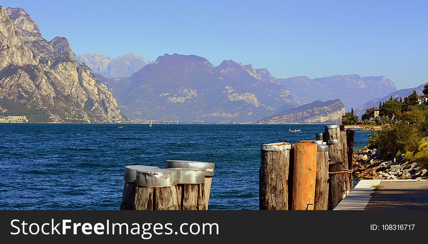 Sea, Sky, Mountain, Coast