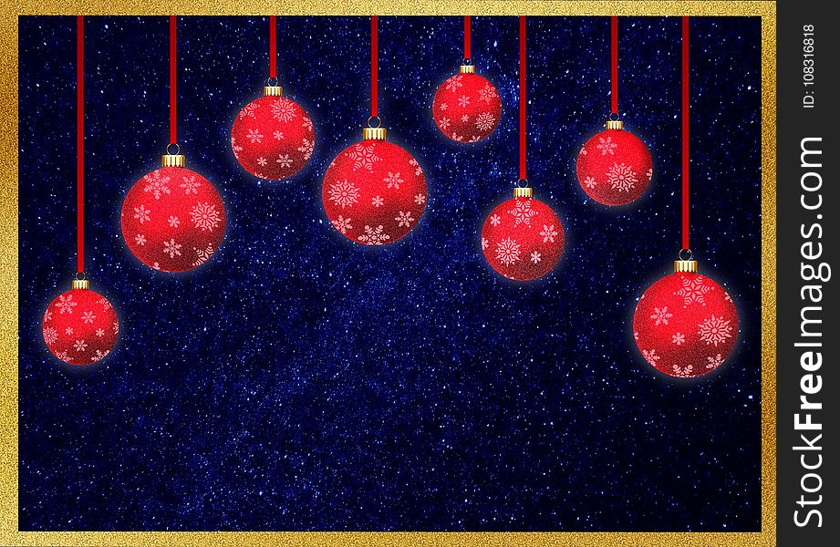 Red, Space, Still Life Photography, Christmas Decoration
