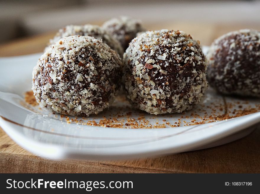 Rum Ball, Bourbon Ball, Chokladboll, Chocolate Truffle