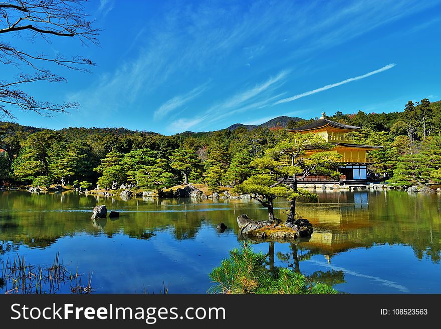 Reflection, Sky, Water, Nature