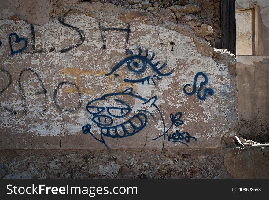 Wall, Art, Graffiti, Street Art