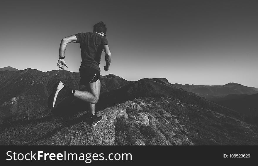 Photograph, Black And White, Sky, Mountainous Landforms