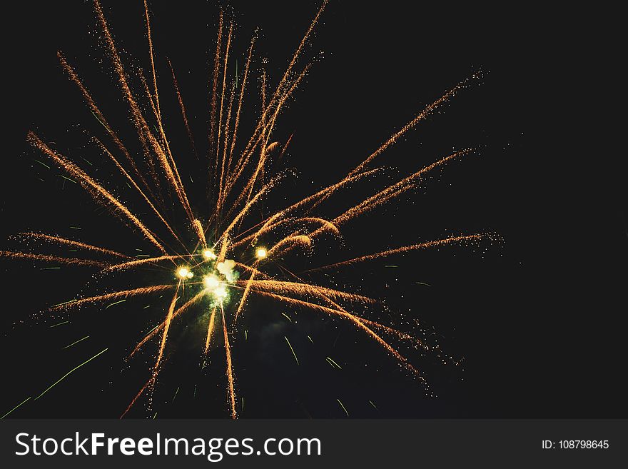 Photography of Fireworks During Night Time