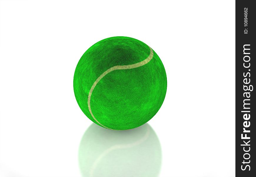 3D Tennis Ball