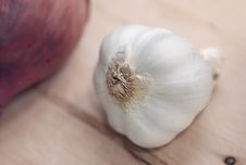 Fresh Garlic Royalty Free Stock Photo
