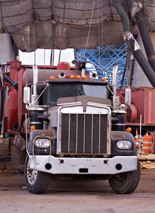 Working Truck Royalty Free Stock Image Working Truck Royalty Free Stock Image